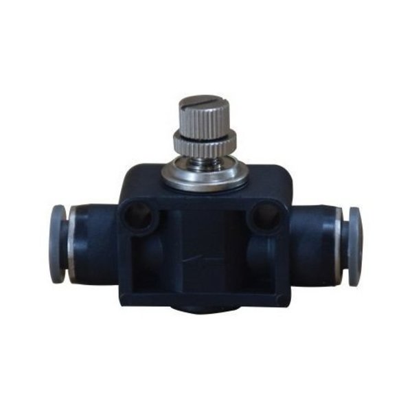 Midland Metal InLine Needle Valve, 0 To 150 psi, Composite Polyacetal Body 20488C